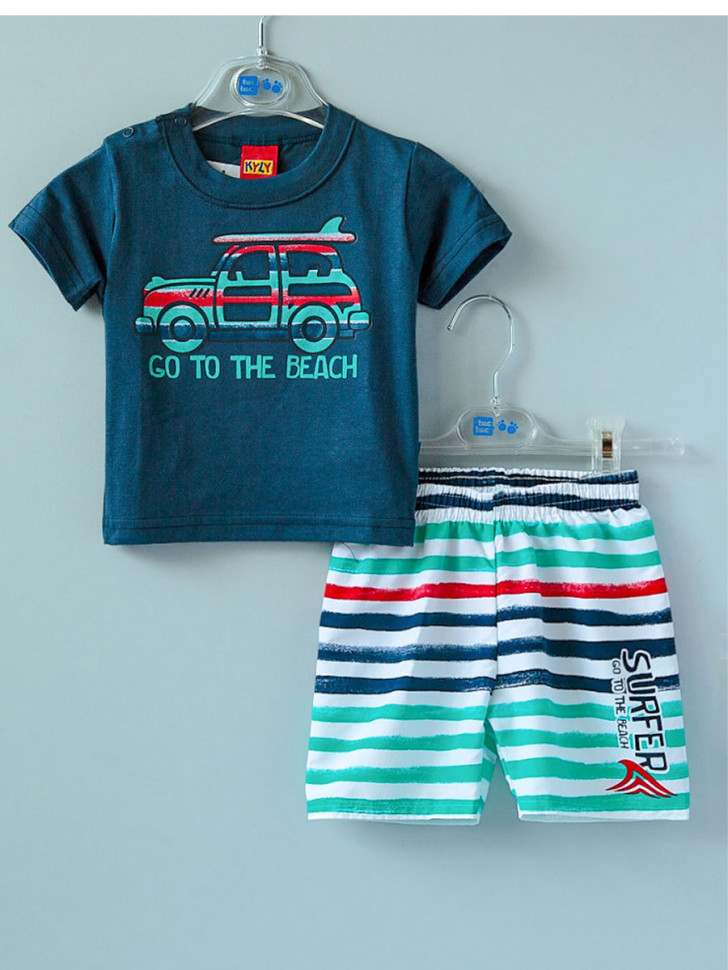 Футболка и купальные шорты Kyly Kids фото 1 &mdash; МамаЭмма