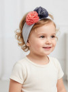 Повязка для девочек Pupill Gina серая фото 7 &mdash; МамаЭмма