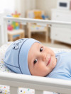 Шапка без завязок Baby для новорожденных, хлопок фото 5 &mdash; МамаЭмма