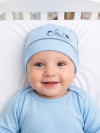 Шапка без завязок Baby для новорожденных, хлопок фото 9 &mdash; МамаЭмма