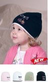 Шапка без завязок для девочек Миалт Сашенька розовая фото 2 &mdash; МамаЭмма