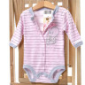 Боди с длинным рукавом Baby розовый