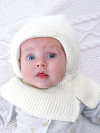 Капор зимний Baby Журавлик утепленный фото 1 &mdash; МамаЭмма