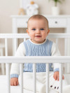 Комбинезон без капюшона BabyDola белый фото 5 &mdash; МамаЭмма