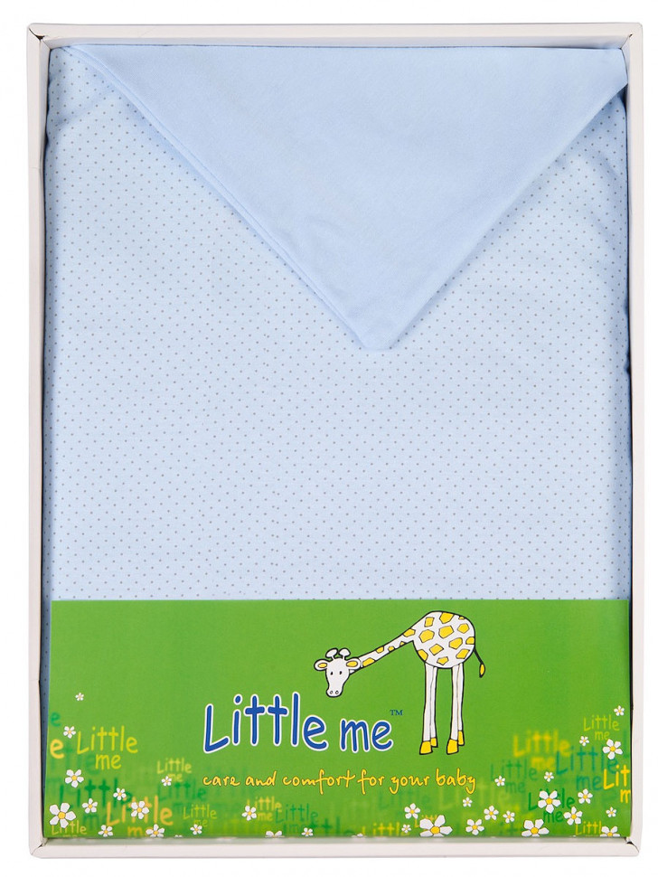 Трикотажный комплект постельного белья для мальчика Little Me фото 1 &mdash; МамаЭмма