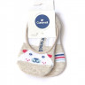 Носки короткие (следки) 2 пары Caramell Basic, бежевый