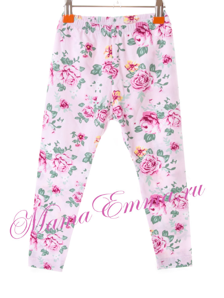 Леггинсы детские Розомания розовые фото 1 &mdash; MamaEmma.ru